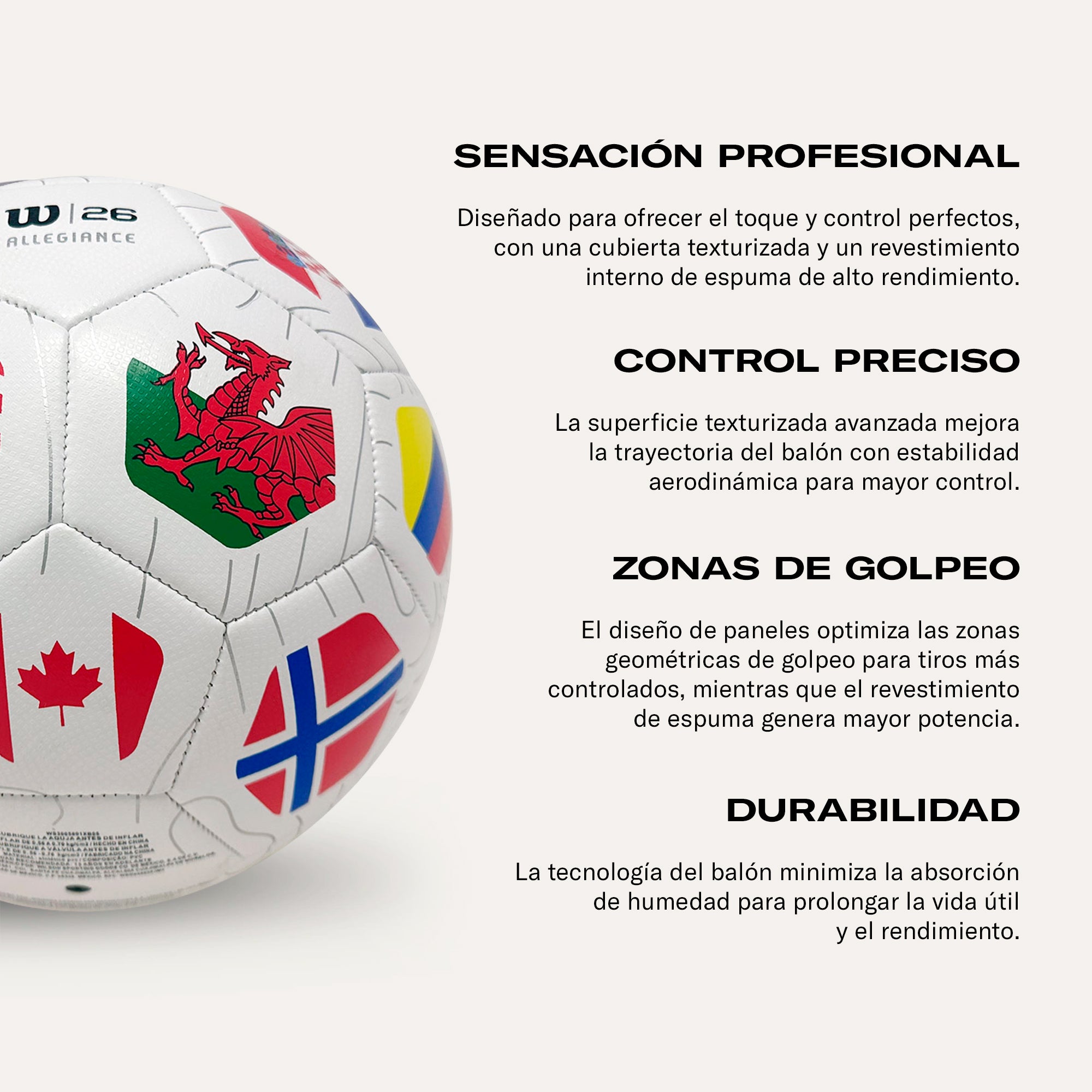 Balón de Fútbol Edición Especial Mundial 2026 #5