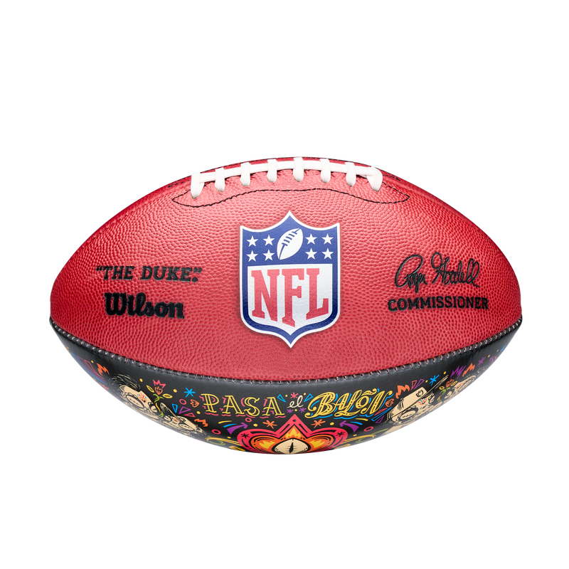Balón de Americano NFL Duke Official Día de Muertos