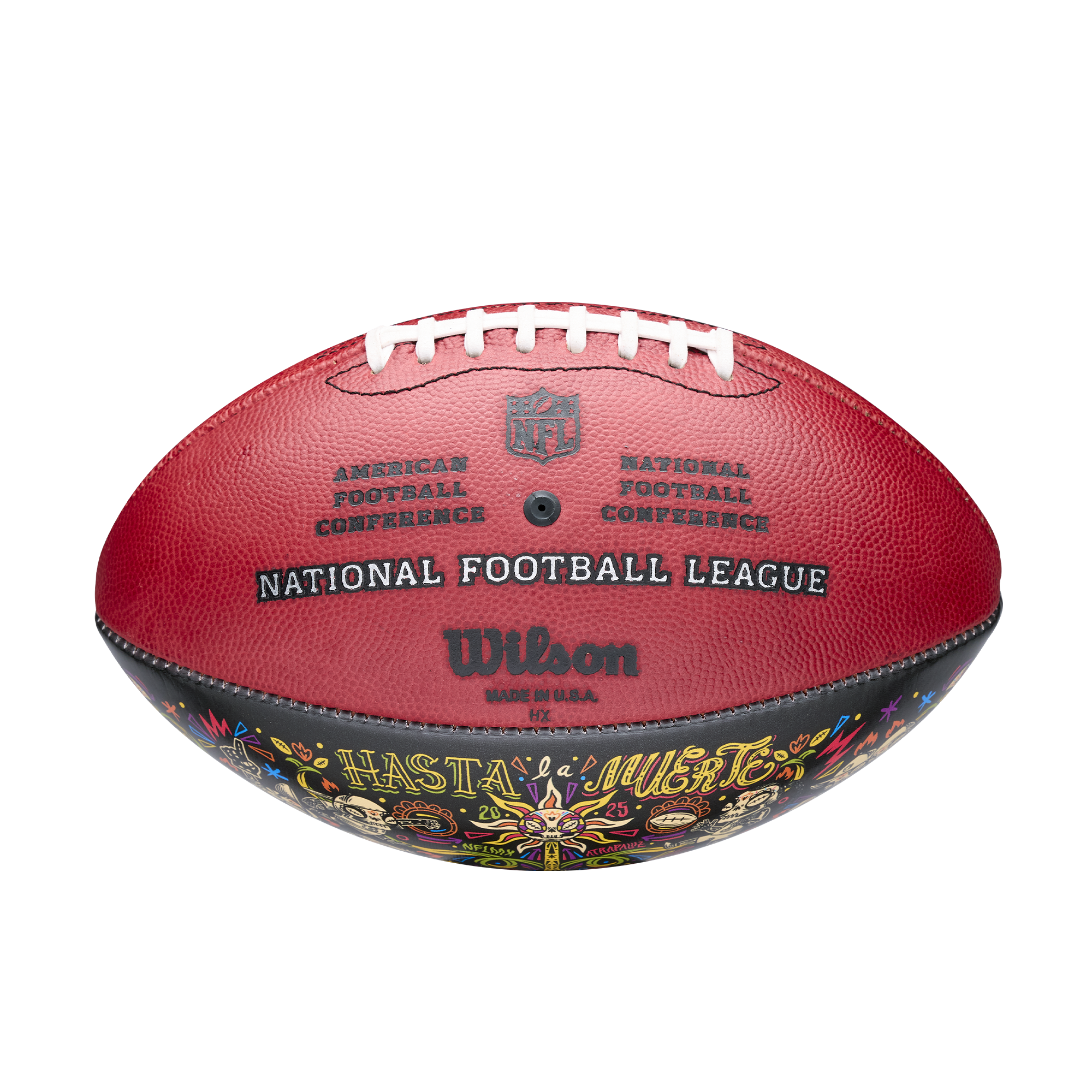 Balón de Americano NFL Duke Official Día de Muertos