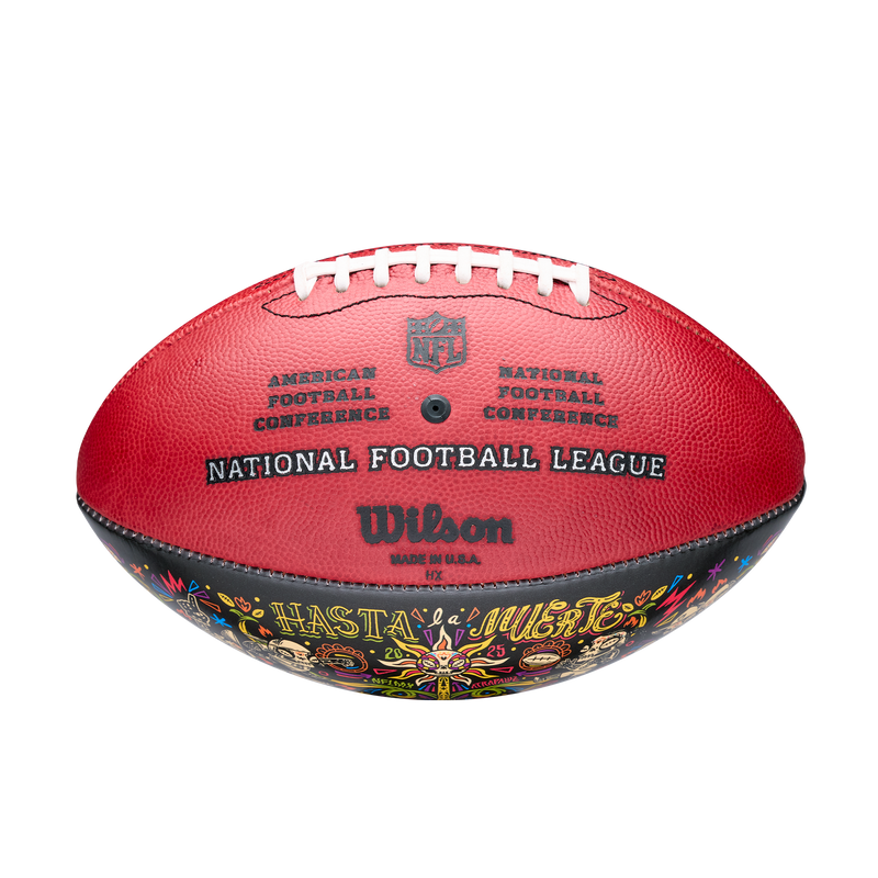 Balón de Americano NFL Duke Official Día de Muertos