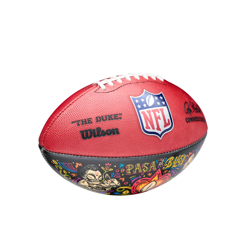 Balón de Americano NFL Duke Official Día de Muertos