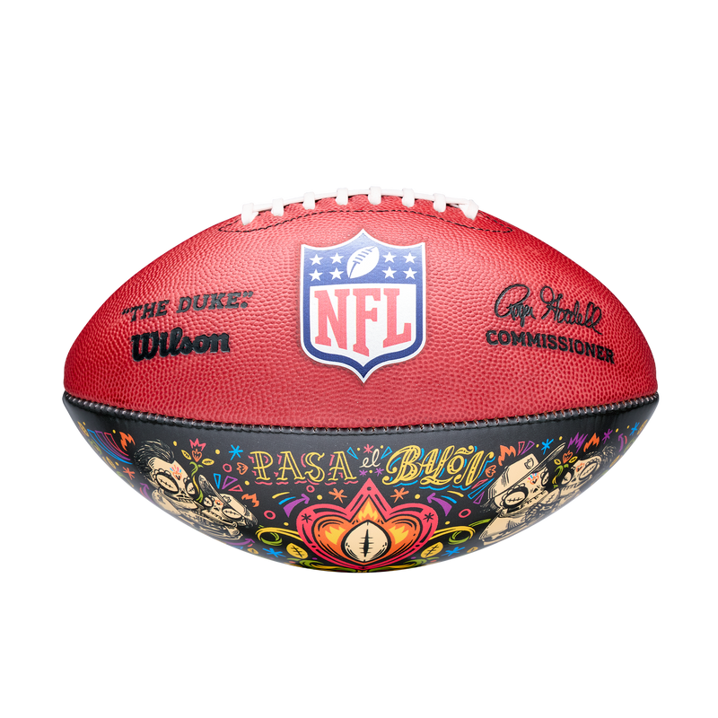 Balón de Americano NFL Duke Official Día de Muertos