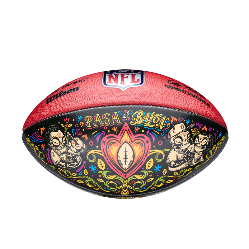 Balón de Americano NFL Duke Official Día de Muertos