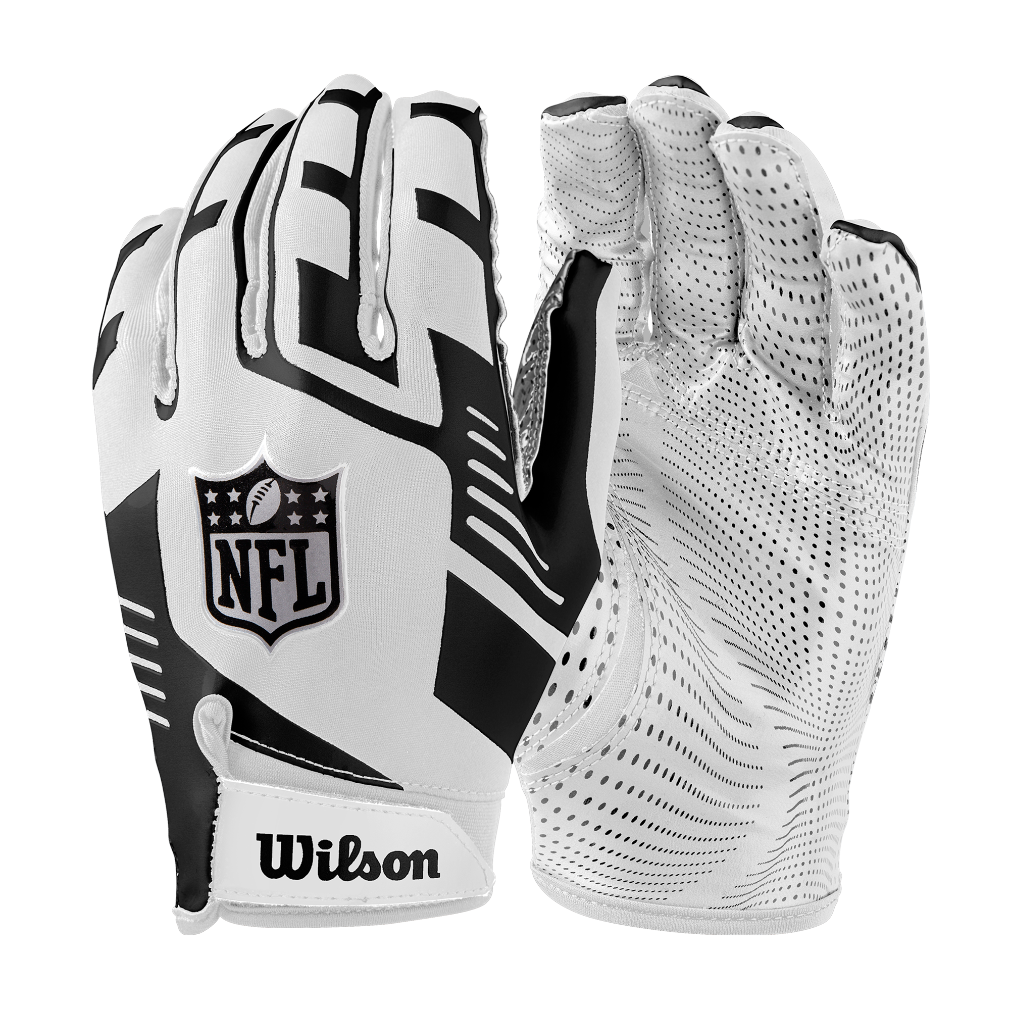 Guantes de Americano Juveniles NFL Stretch Fit para Receptores