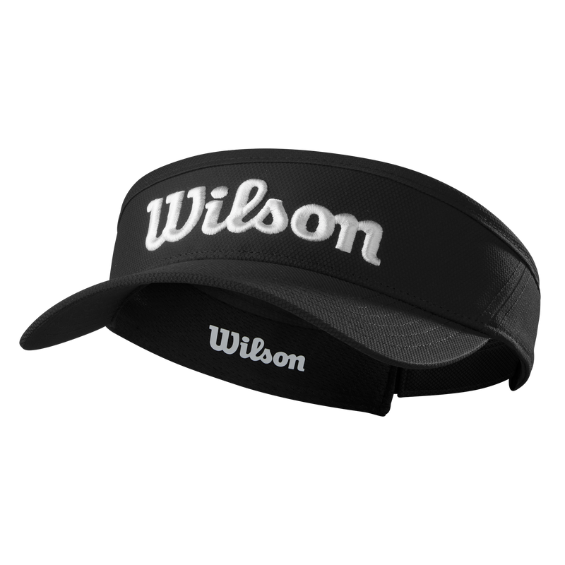 Visera de Golf Negra para Mujer