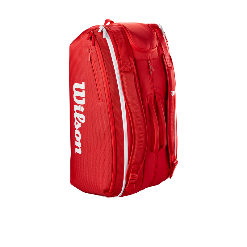 Mochila Super Tour Roja para 15 raquetas