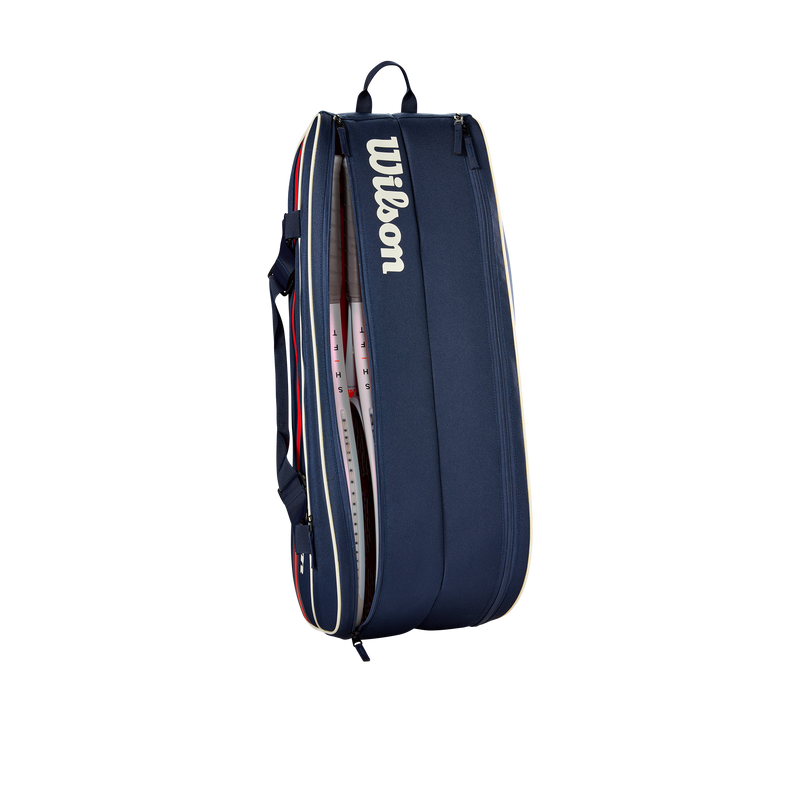 Raquetero Team Navy para 6 raquetas