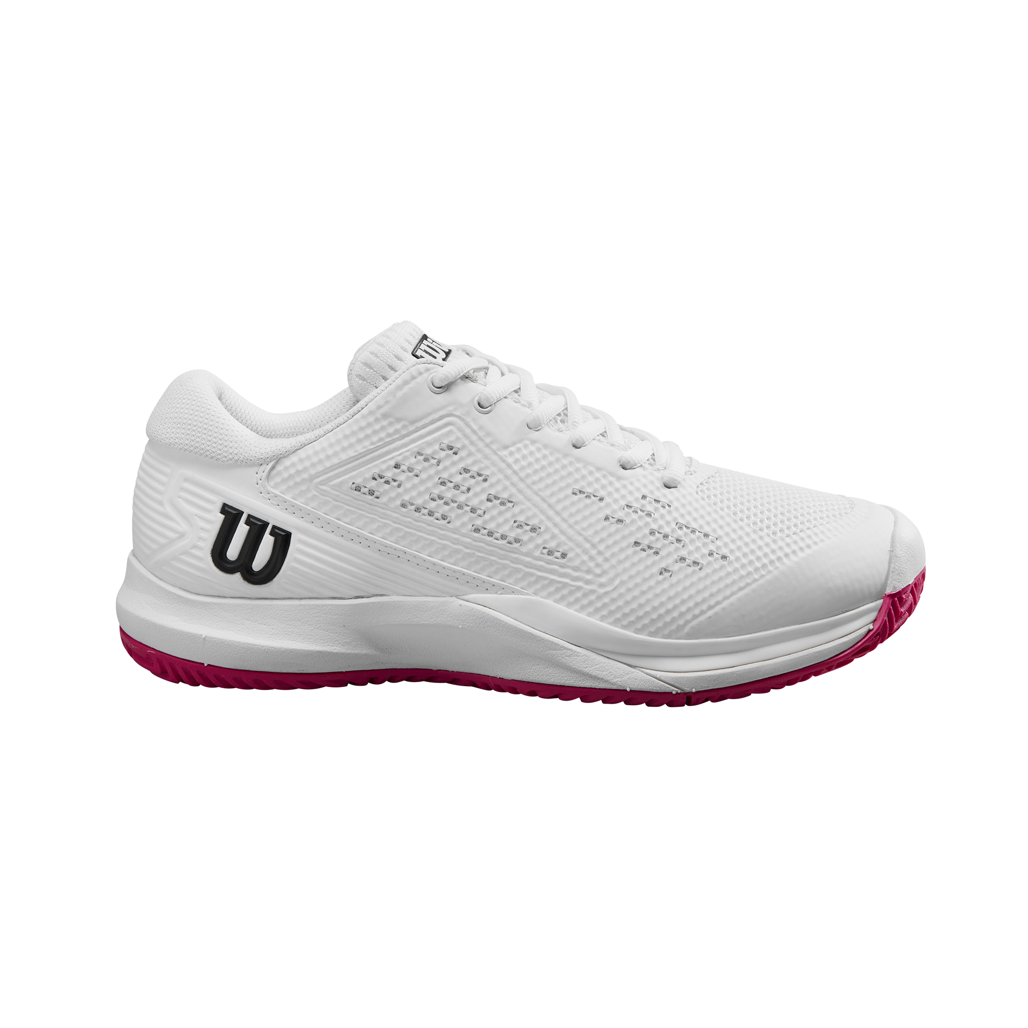 #Color_White / White / HotPink