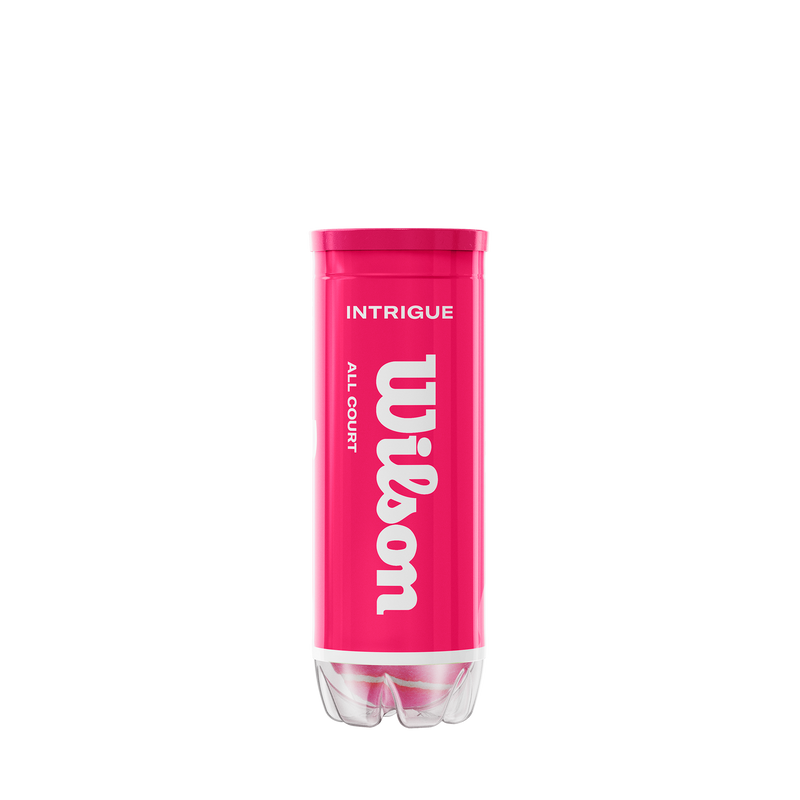 Paquete de 3 Pelotas de Tennis Intrigue Rosa