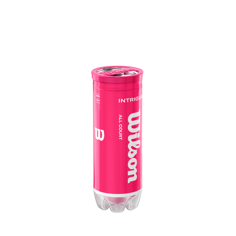 Paquete de 3 Pelotas de Tennis Intrigue Rosa