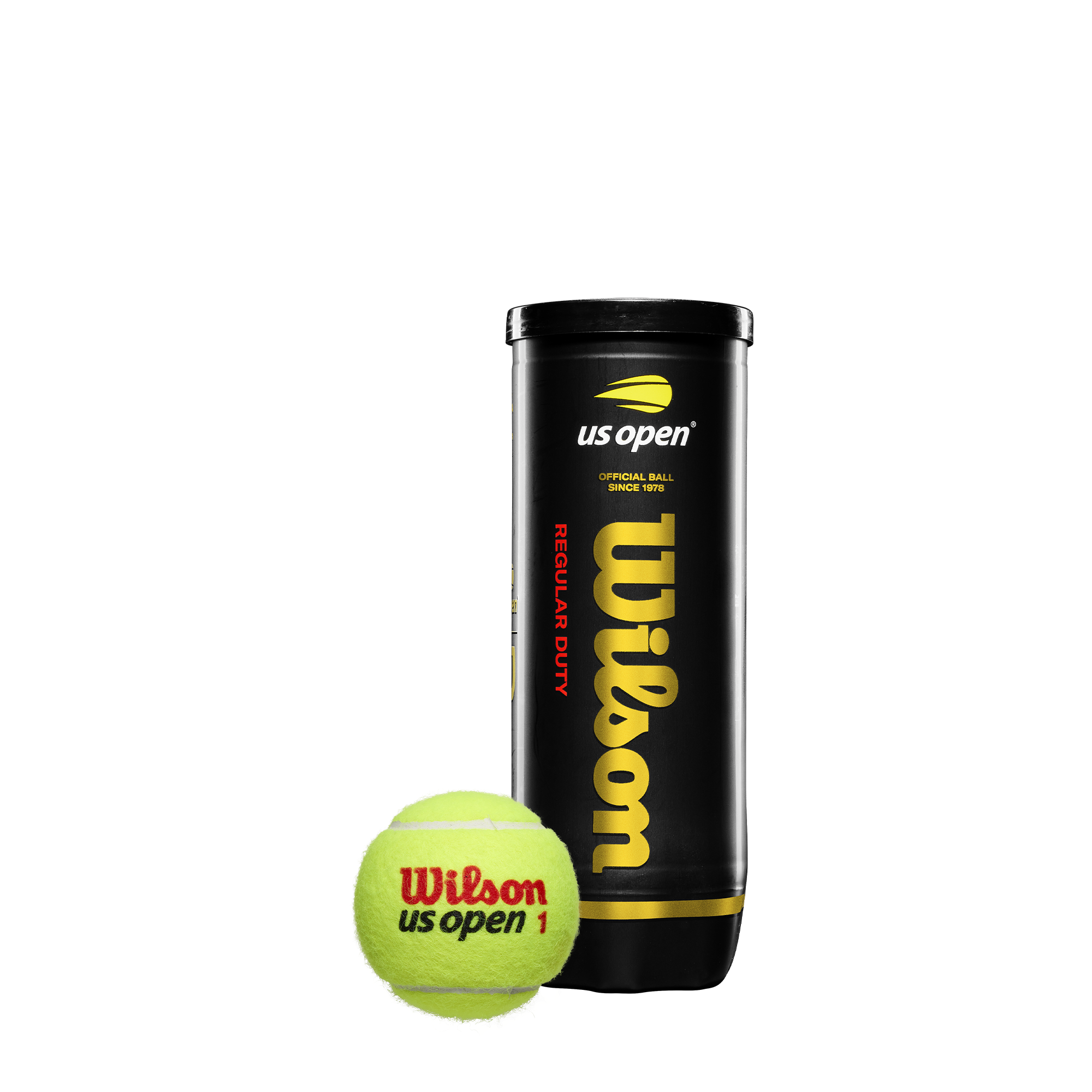 Pack de 3 Pelotas de Tennis US OPEN REG DUTY P.