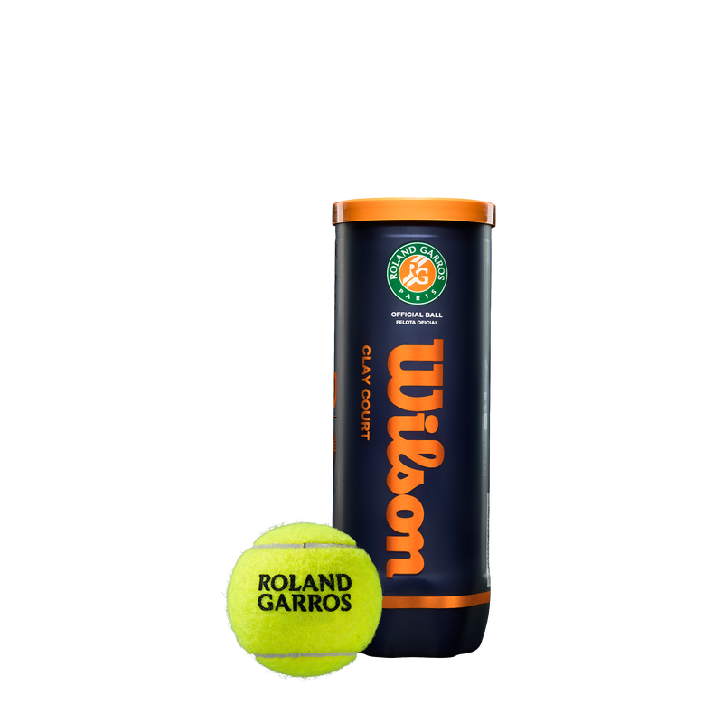 Paquete de 3 Pelotas de Tennis Roland Garros Clay