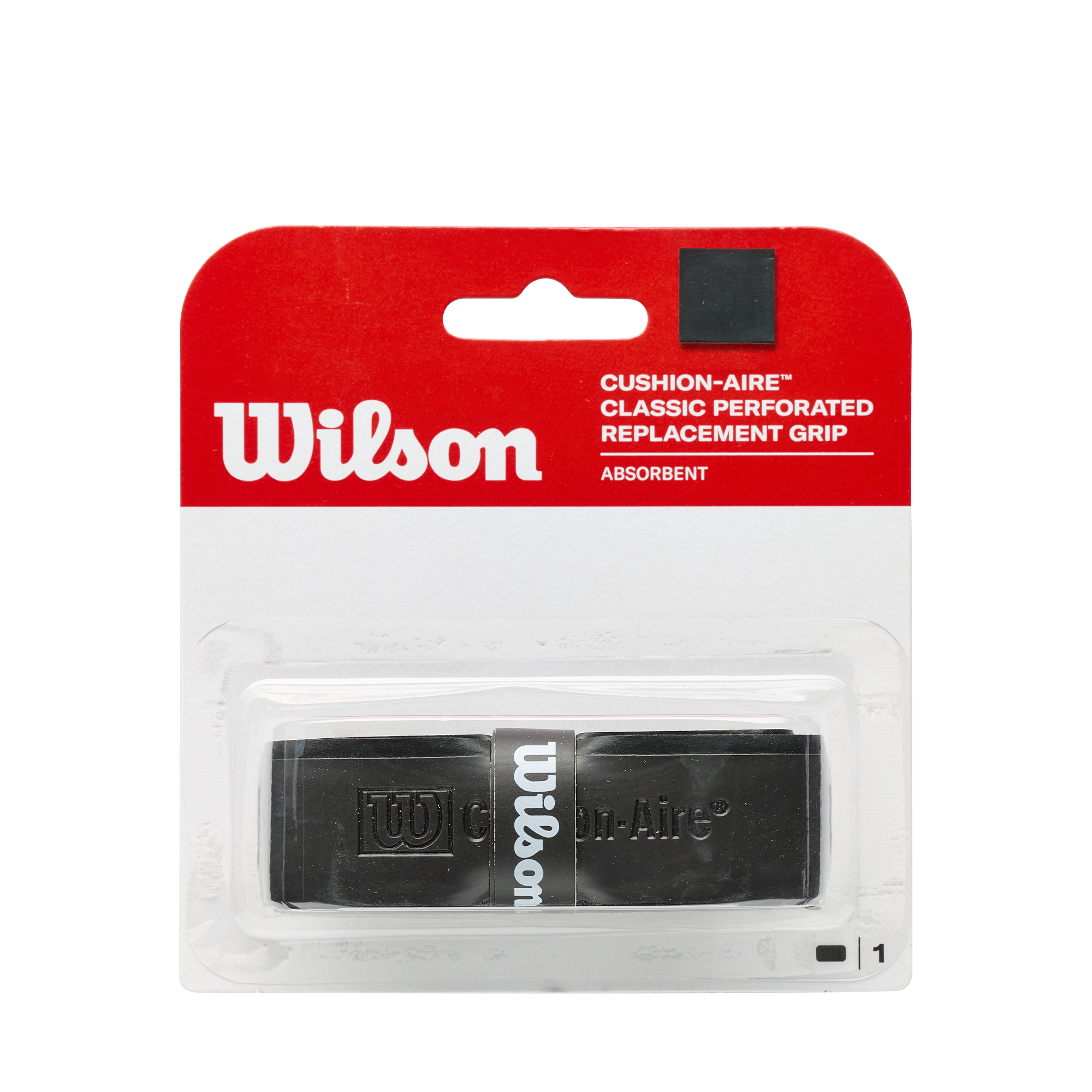 Cinta Cushion-Aire Classic Perforada Negra