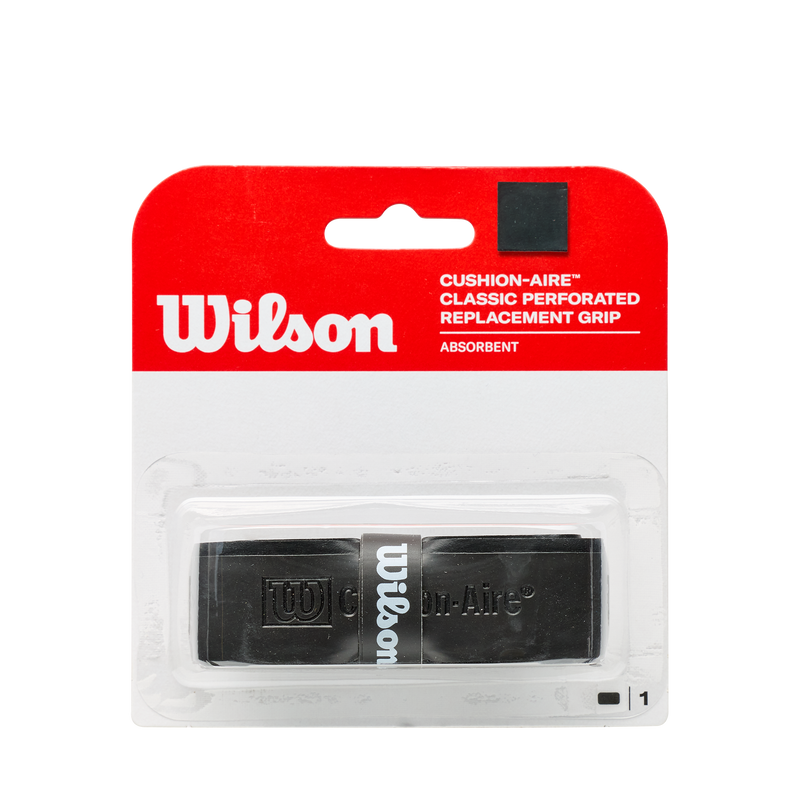 Grip para Raqueta Cushion-Aire Classic Perforada Negra