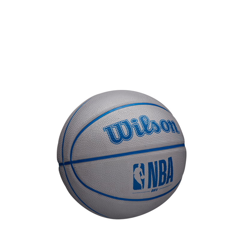 Balón de Basketball NBA DRV Gris Mini #3