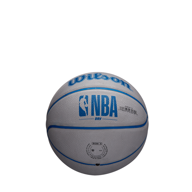 Balón de Basketball NBA DRV Gris Mini #3