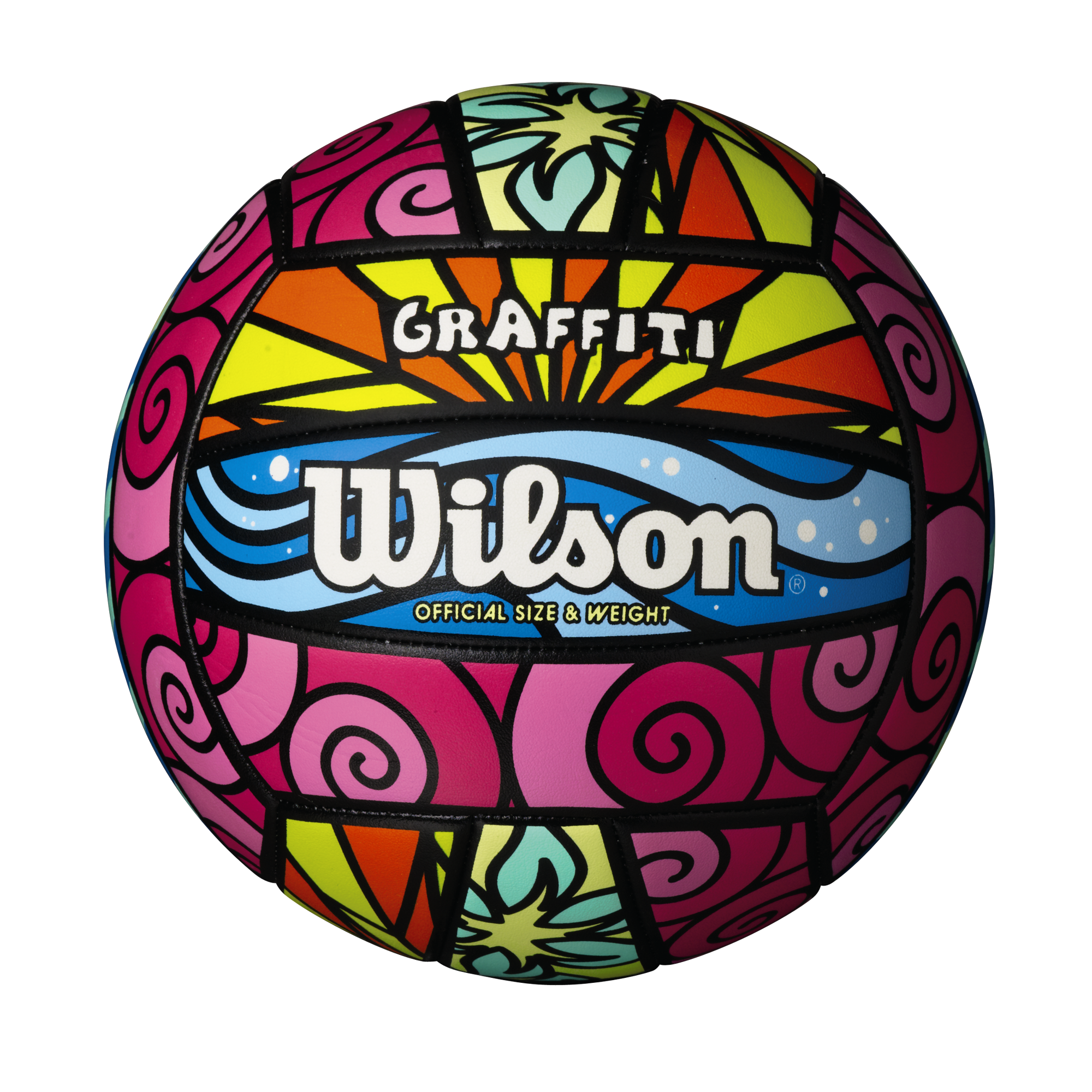 Balón de Volleyball Graffiti multicolor
