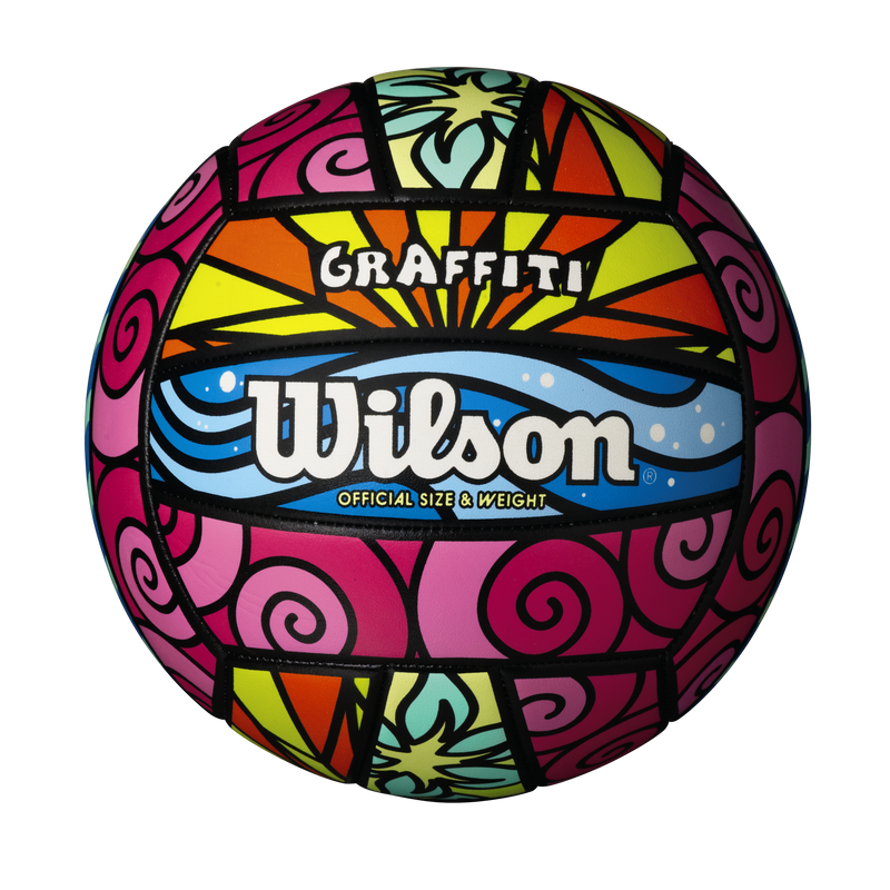 Balón de Volleyball Graffiti multicolor