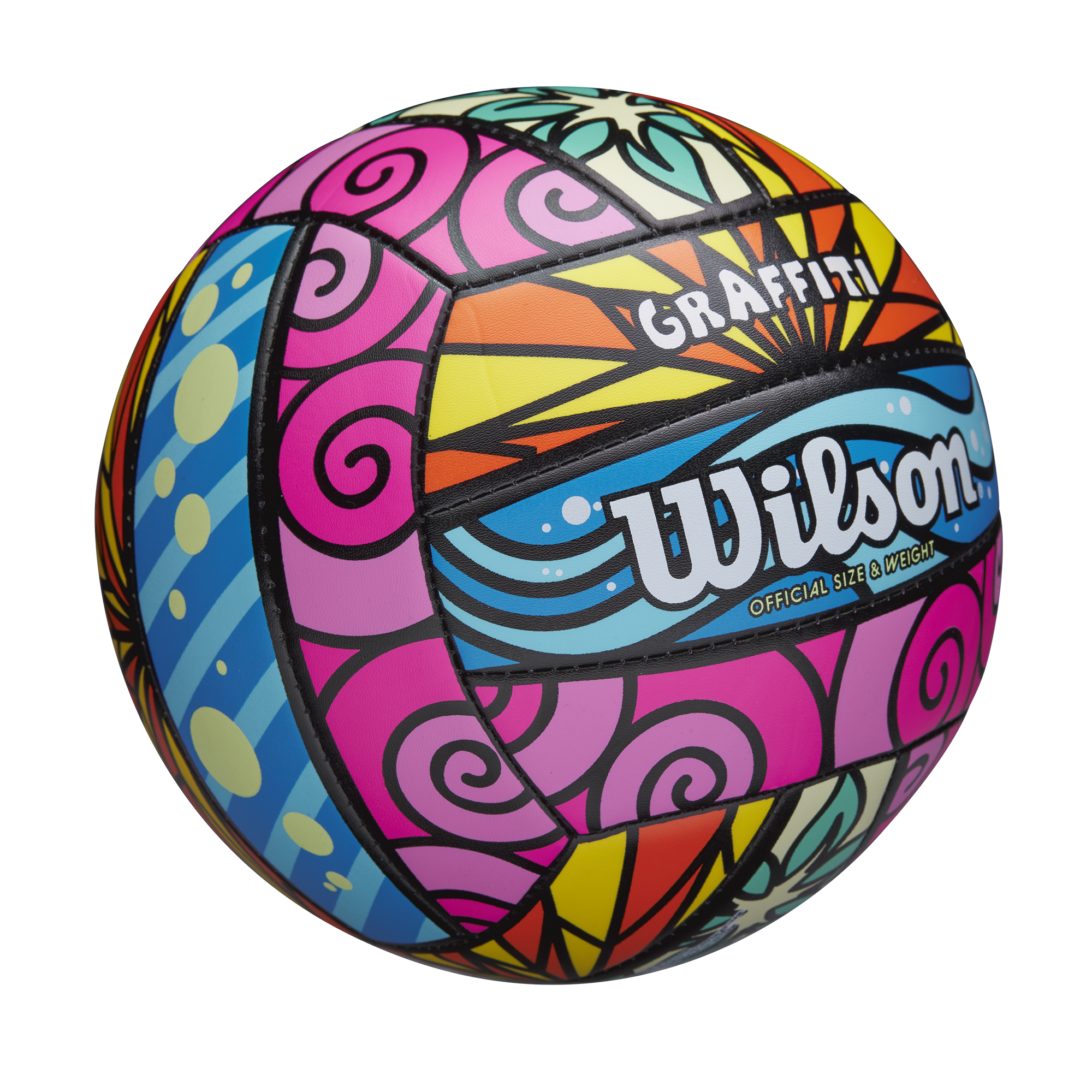 Balón de Volleyball Graffiti multicolor
