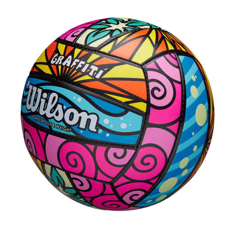 Balón de Volleyball Graffiti multicolor