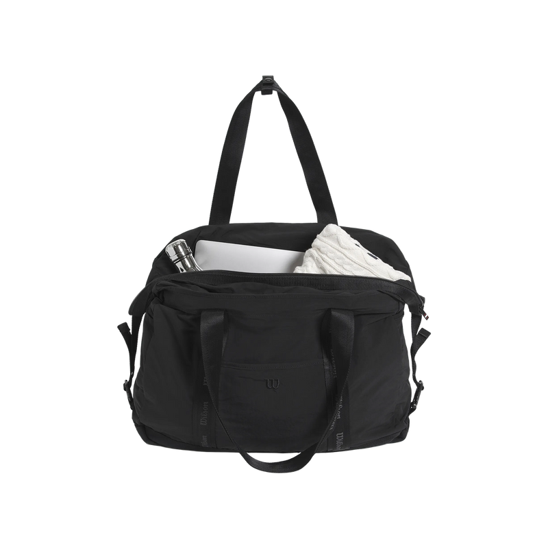 Mochila tipo tote negra