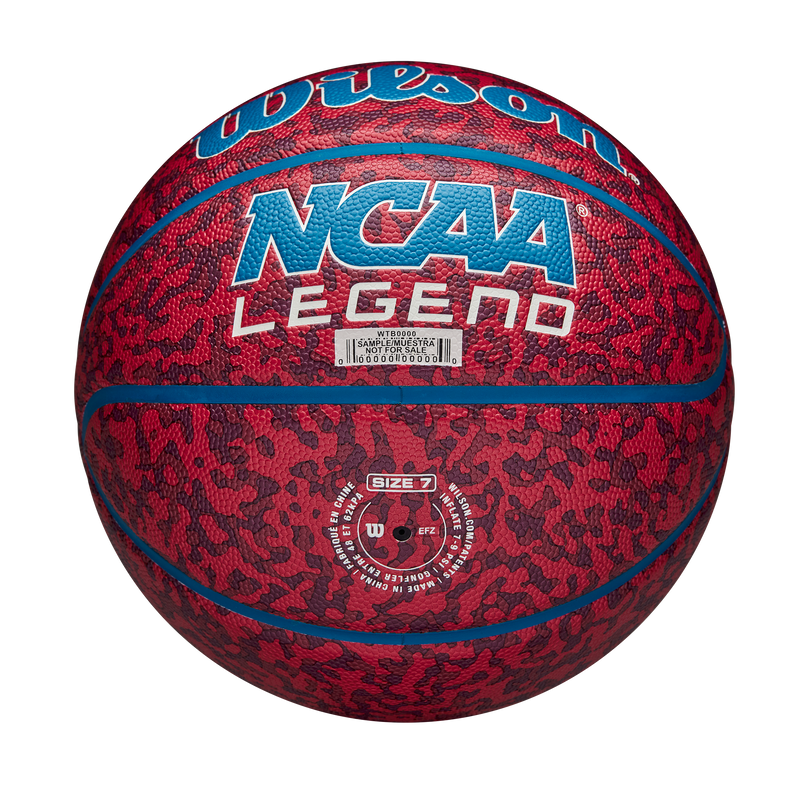 Balón de Basketball NCAA Legend Rojo #7