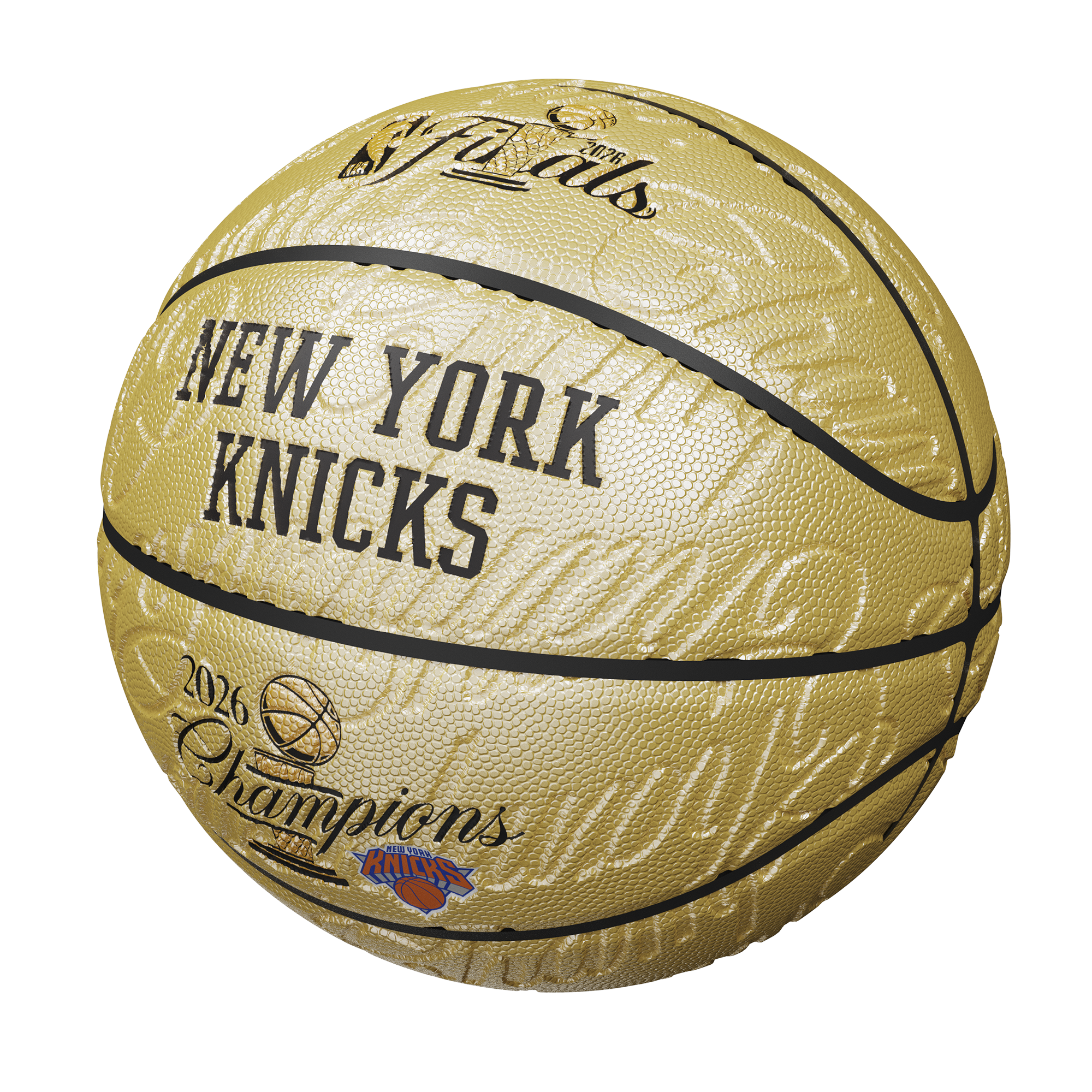 Balón NBA New York Knicks Campeones 2026 #7